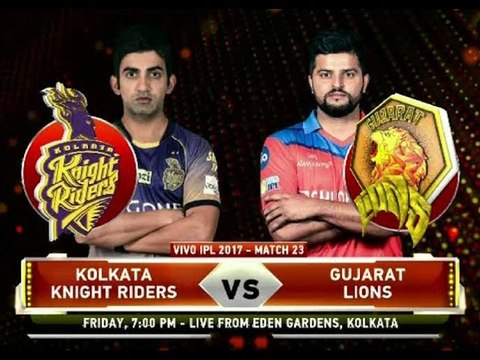 IPL 2017 | Match 23 | Highlights | KKRvGL | Kolkata Knight Riders v Gujarat Lions