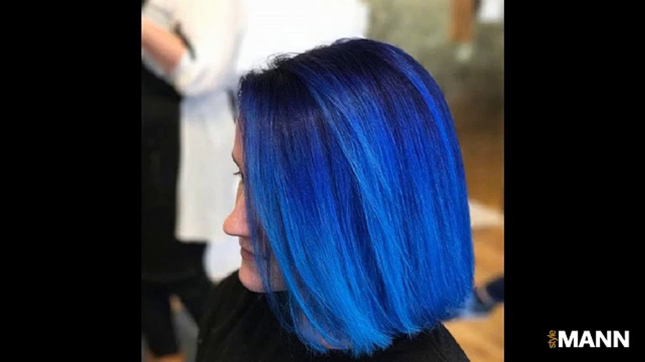 25 Fabulous Dark Blue Hair Ideas Using Your Hair to Brighten Your Looks