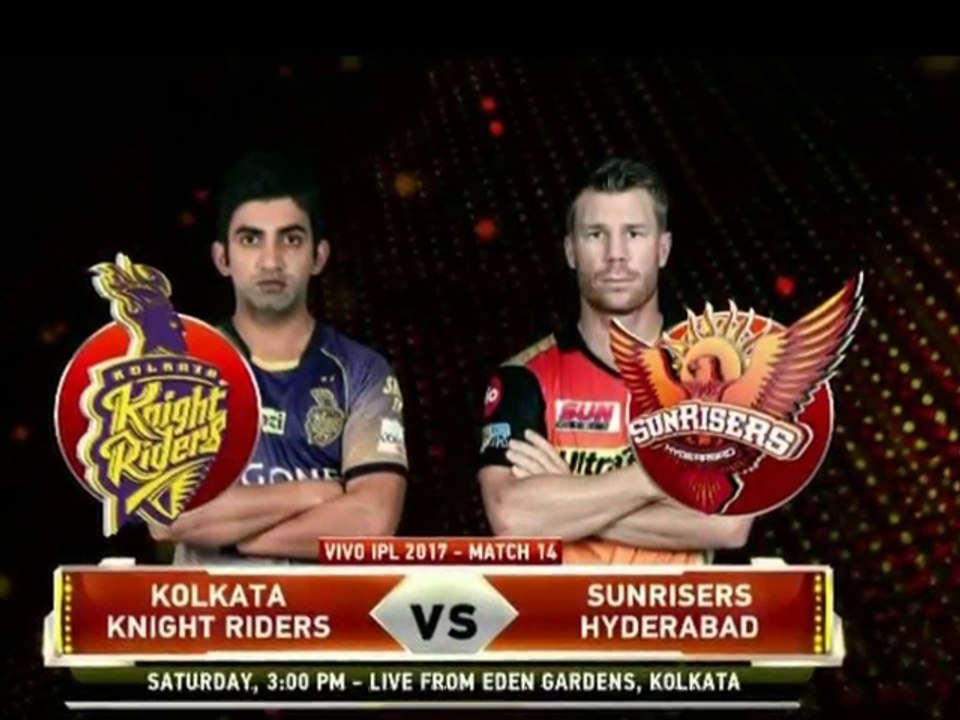 IPL 2017 | Match 14 | Highlights | KKR vs SRH | Kolkata Knight Riders vs Sunrisers Hyderabad