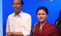 Ibu Negara Iriana Kagum Lihat Replika Presiden Jokowi