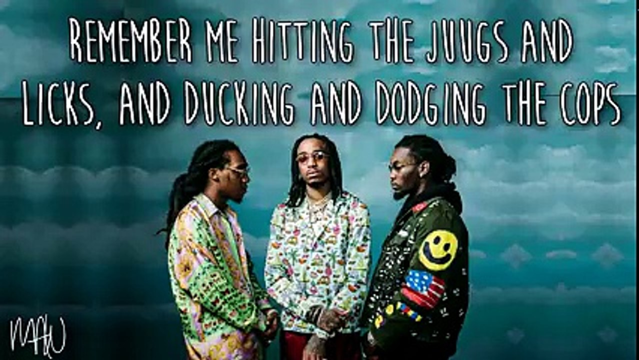 Migos Ft. Machine Gun Kelly -  Body Parts (With Lyrics)