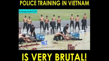 বাংলাদেশের পুলিশের ট্রেনিং গুলো যদি এভাবে পরিচালনা করা হতো তাহলে বেশ ভালোই হতো