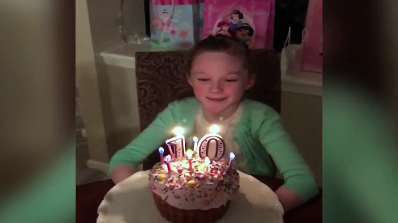 Quand ta petite soeur t'aime vraiment beaucoup et fini en pleur à ton annif