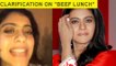 Kajol REACTS On Beef Lunch Video, "It was buffalo meat" | Bollywood News