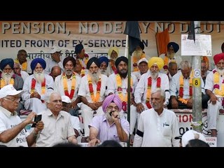 One Rank One Pension: No escalating agitation for ten days as PMO intervenes