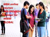 MBA online courses 9690900054 number for MIBM GLOBAL