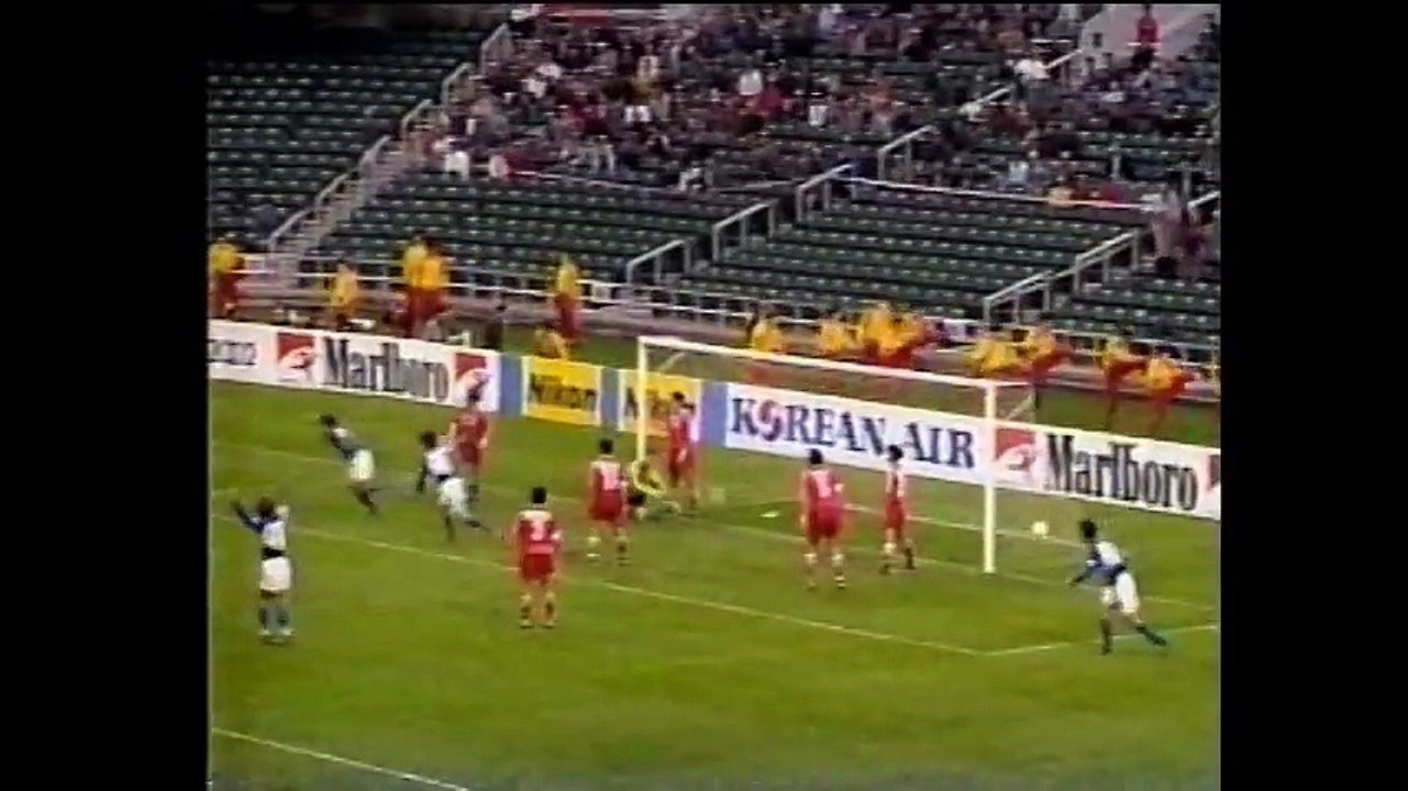 日本代表ゴール集　'95ダイナスティカップ　爆発！黒崎比差支