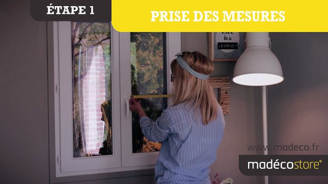 Store vénitien sans percer | Comment poser un store vénitien sans percer? | Vidéo de pose