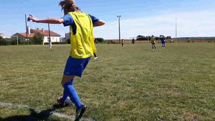 Petit match de fin d'entraînement