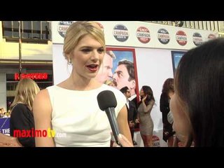 Kate Lang Johnson Interview "The Campaign" Los Angeles Premiere Arrivals