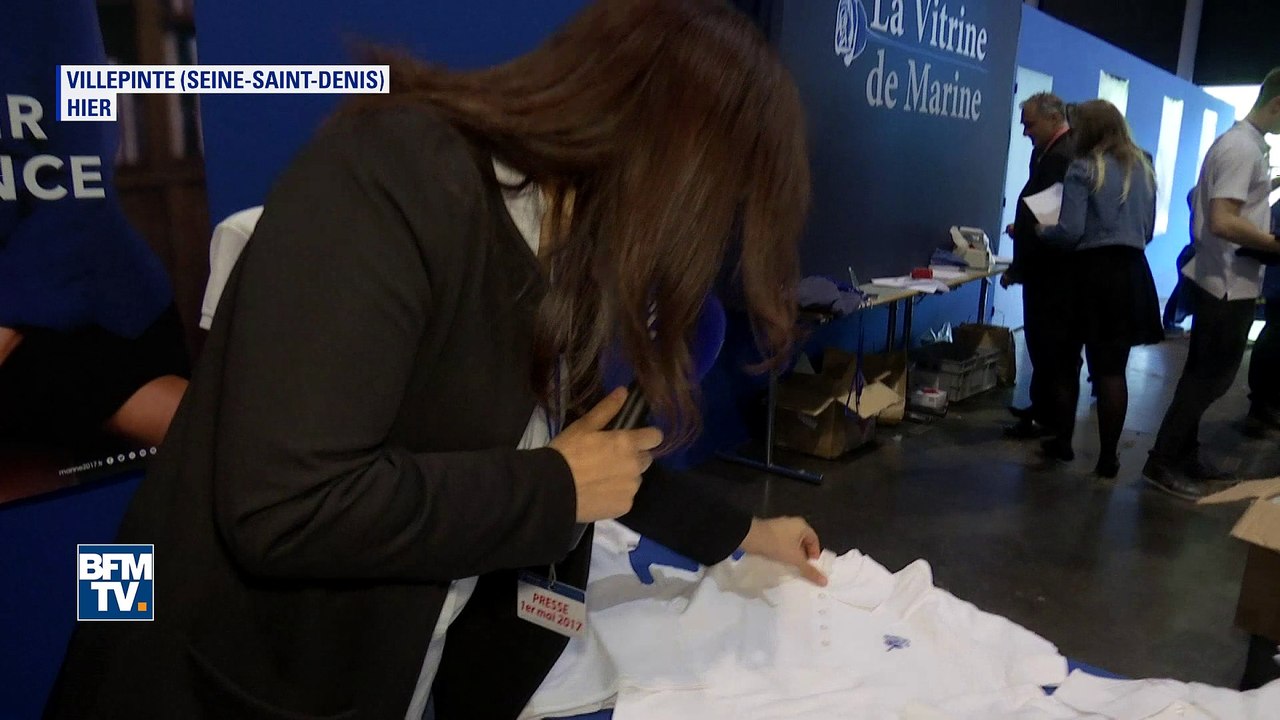 Les tee-shirts de soutien à Marine Le Pen sont made in… Bangladesh