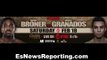 Adrien Broner vs. Adrian Granados Conference Call -esnews Boxing