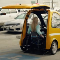 Découvrez la Kenguru, la voiture électrique spécialement conçue pour les personnes en fauteuil roulant