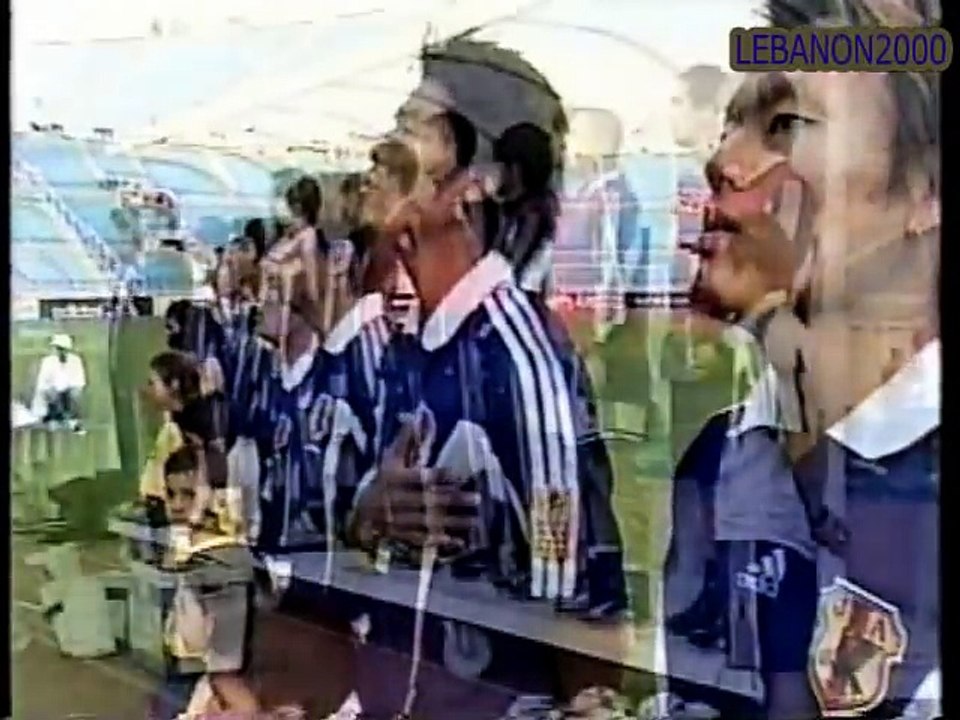 日本vsイラク　アジアカップ2000　準々決勝 part 1/2