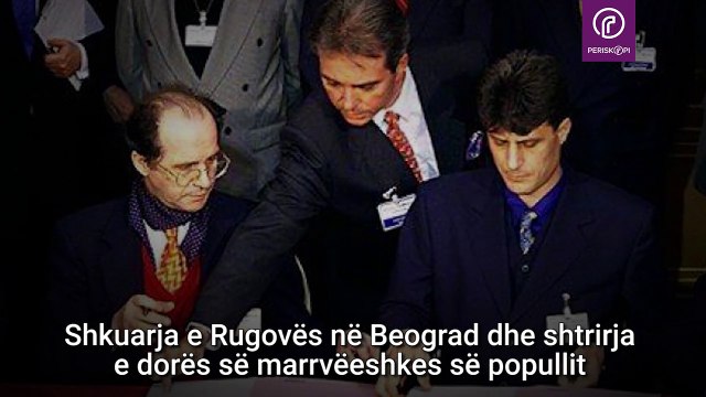 Hashim Thaçi sot i përkulet te varri i Ibrahim Rugovës, e dikur kërkonte denimin e tij