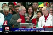 Brasil: encuesta presidencial da como favorito a Luiz Inácio Lula da Silva