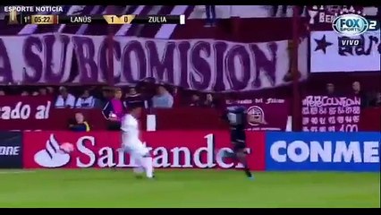 Lanus – Zulia. 5 -0  Résumé . Copa Libertadores