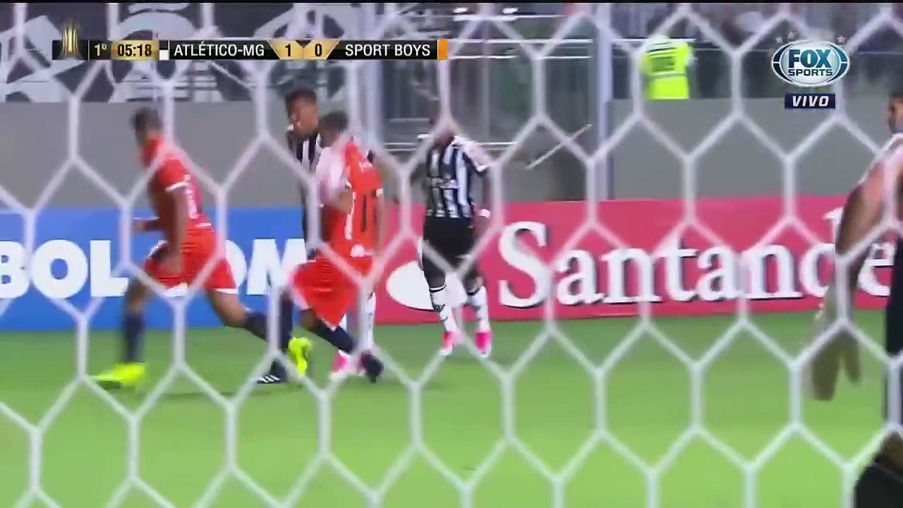 Atlético-MG - Sport Boys. 5 - 2 . Résumé Copa Libertadores