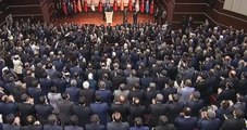 AK Parti Grubunda Erdoğan Coşkusu! Vekiller Ayakta Bekledi, Salon Ayakta Alkışladı
