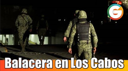 Balacera entre marinos y sicarios en BCS, mueren 8