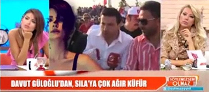 Davut Güloğlu'ndan canlı yayında Sıla'ya Küfür