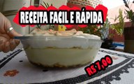 Sobremesa por menos de R$ 7,00 FACIL E RÁPIDA chico balanceado DOCE ALEMÃO