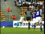 日本vsセネガル 2001.10.4 ランス part 1/2