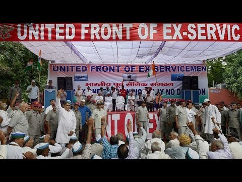 One rank one pension : Ex-servicemen writes open letter to President