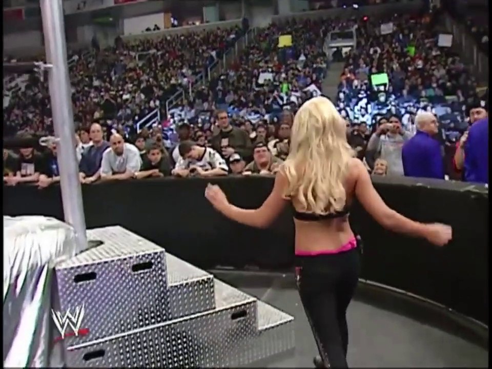 WWE SMACKDOWN 2007 Ashley vs Jillian Hall