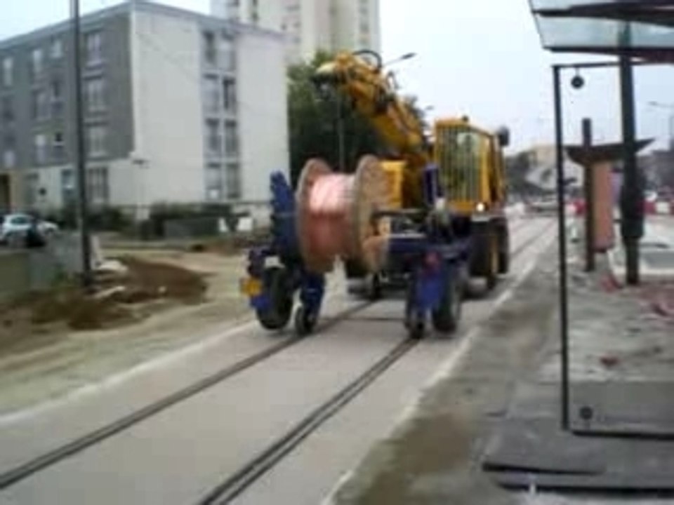 Fin du TIR du FIL de contact