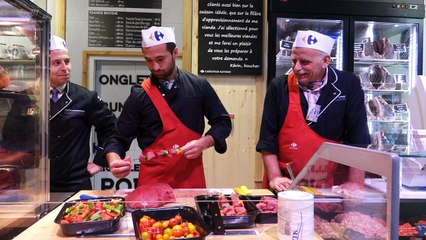 L'Aviron Bayonnais à la découverte des métiers de Carrefour Bayonne