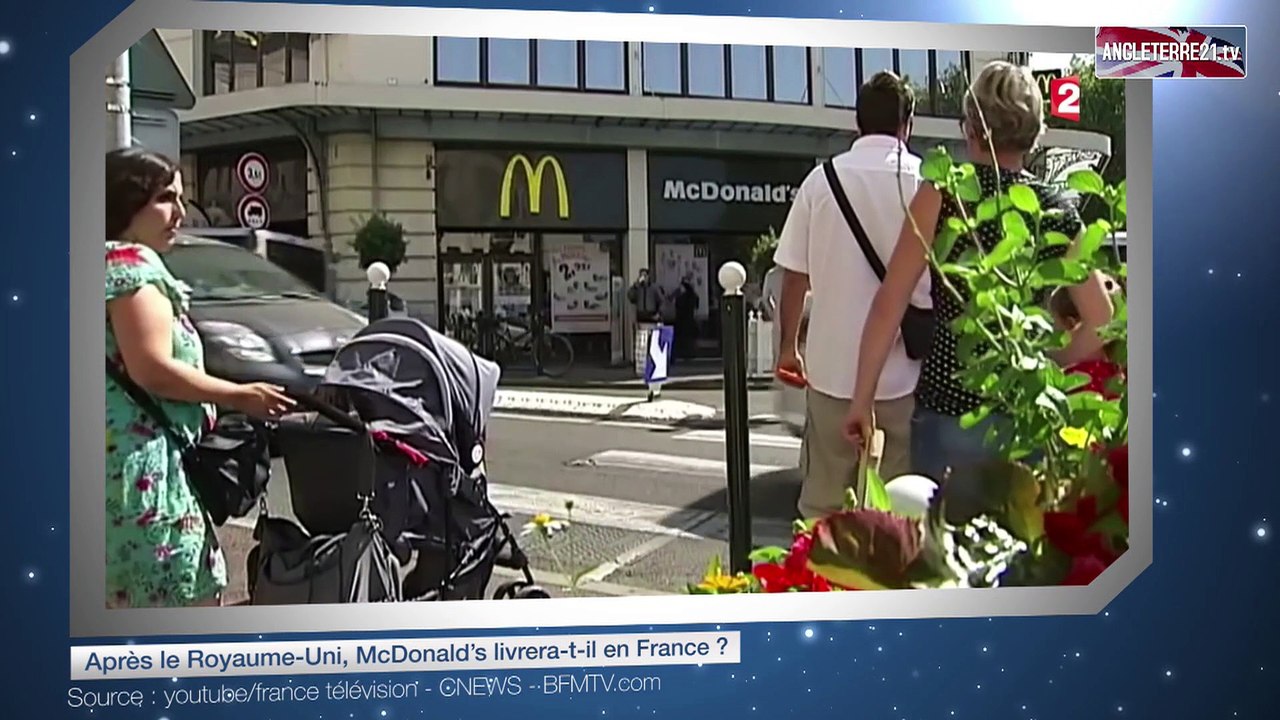 Après le Royaume-Uni, McDonald’s livrera-t-il en France ?