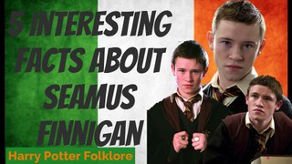5 Interesting Facts About Seamus Finnigan