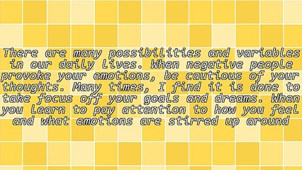 Evaluate The Variables In Your Life and Relationships