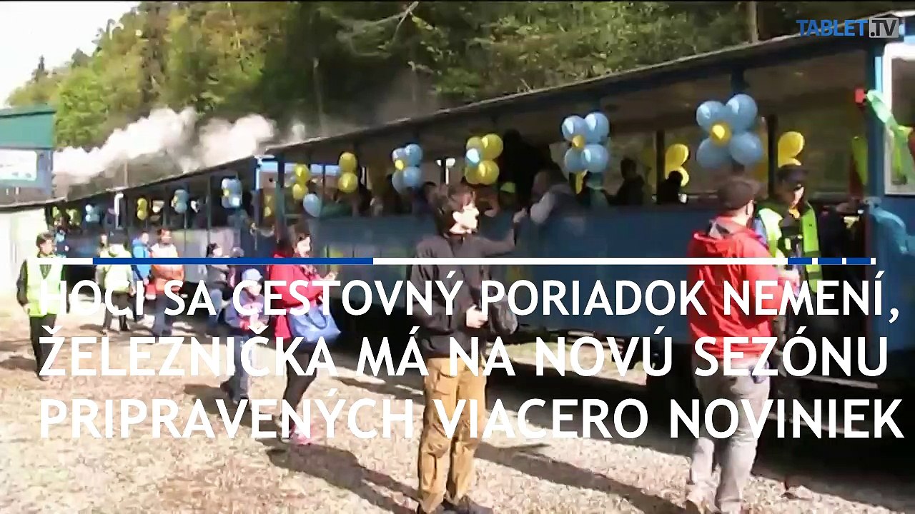 Otvorenie detskej železničky