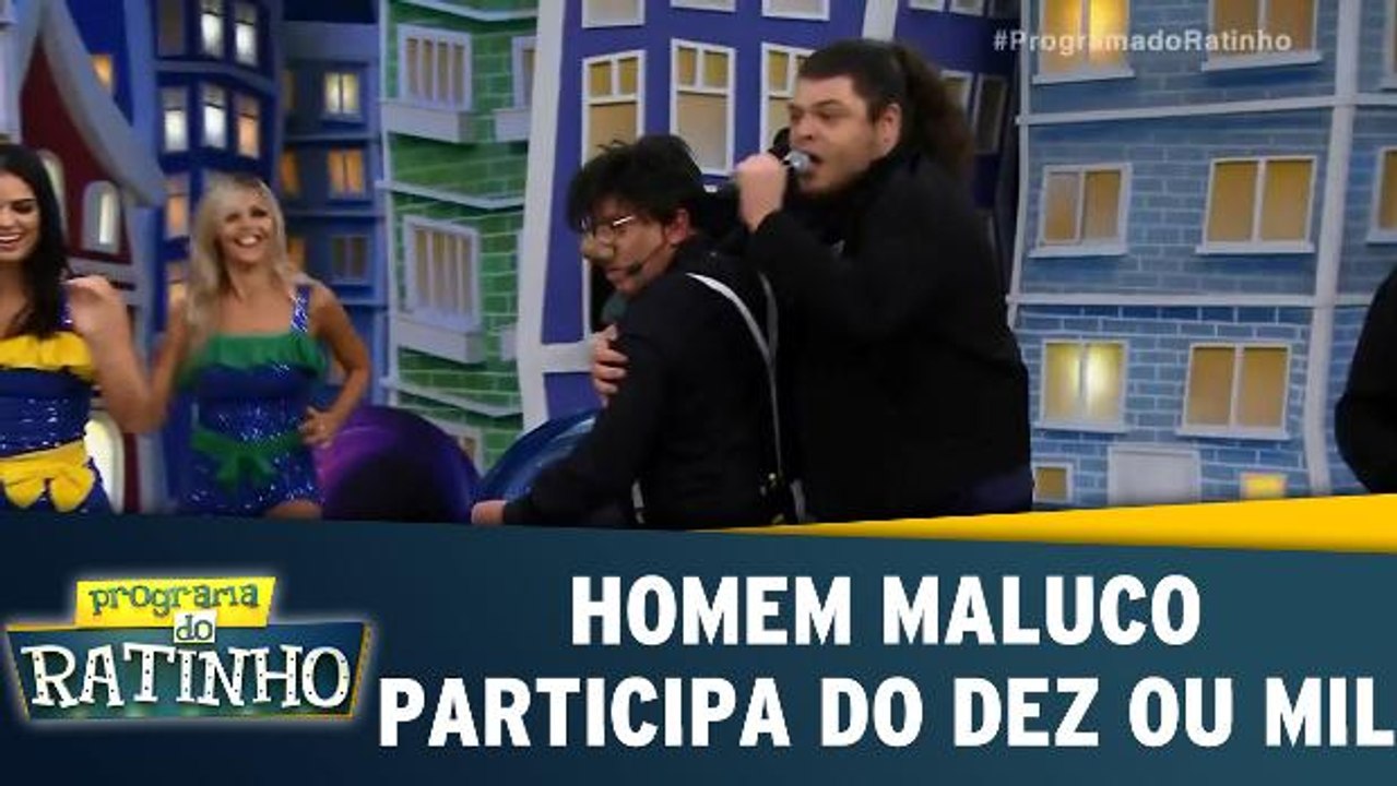 Homem maluquinho participa do Dez ou Mil