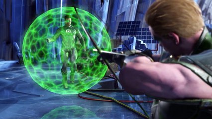 Injustice 2  Green Lantern vs. Green Arrow Gameplay
