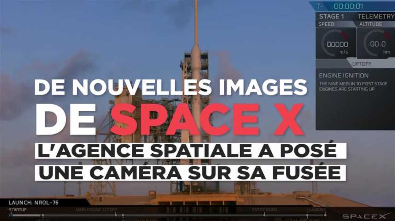 Space X : de nouvelles images grâce à une caméra embarquée