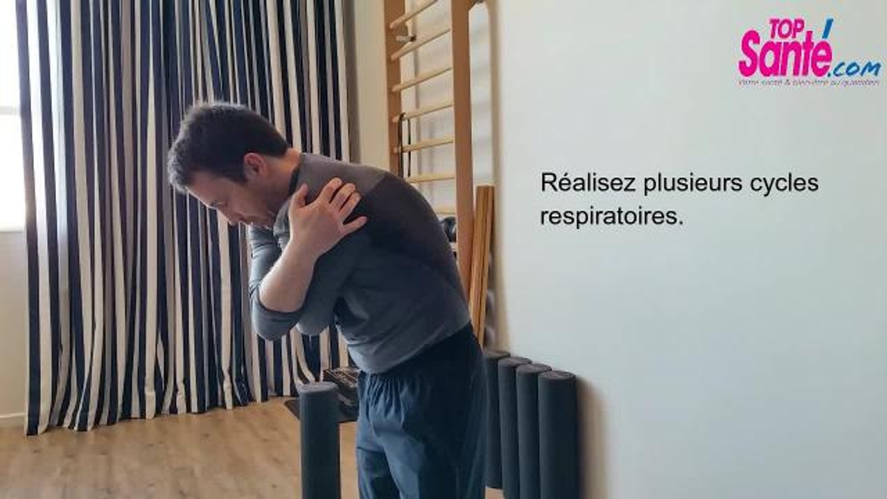 Respirologie par le dos pour chasser le stress