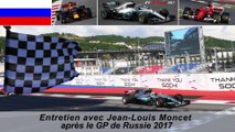 Entretien avec Jean-Louis Moncet après le Grand Prix F1 de Russie 2017