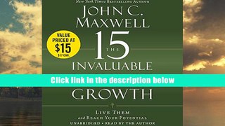 PDF [Download]  The 15 Invaluable Laws of Growth: Live Them and Reach Your Potential  For Kindle