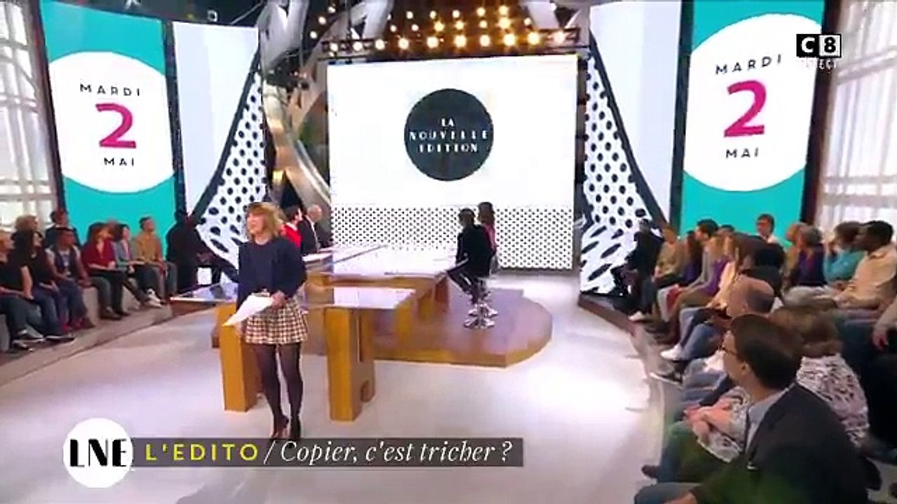 Pour se moquer de Marine Le Pen et de son plagiat grossier, Daphné Bürki se prend pour Jean-Pierre Pernaut