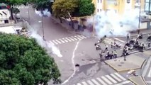 PNB reprime a manifestantes que trancaron Chacaíto