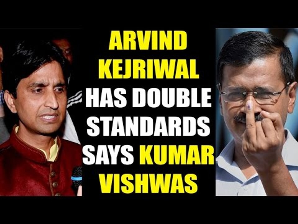 Kumar Vishwas slams Arvind Kerjiwal for having...