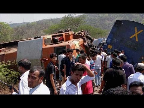 Trains derail : 27 dead as coaches of 2 trains plunged into river in MP