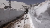 Karla Kaplı Yayla Yolları Açılıyor - Antalya