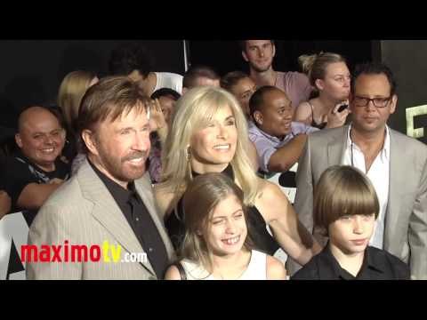 Chuck Norris at The Expendables 2 Los Angeles Premiere ARRIVALS