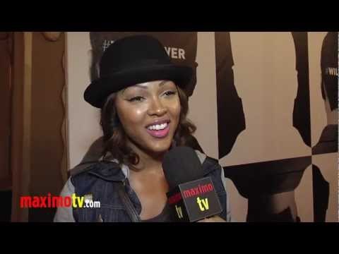 Meagan Good Interview at will.i.am Music Album Wrap Up Party