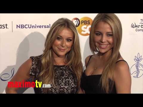 Alexa Vega and Makenzie Vega at IMAGEN Awards 2012 Arrivals