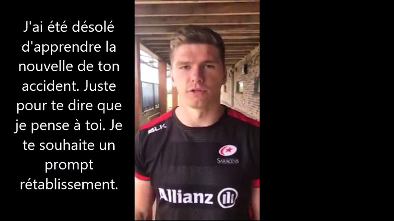 Les stars du rugby ont une pensée pour le joueur de Compiègne gravement blessé
